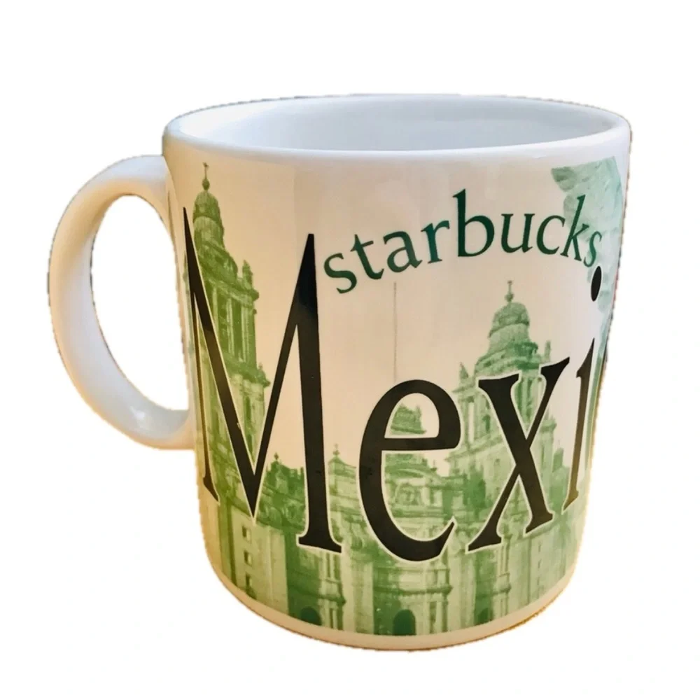 Starbucks 2009 Destination Mug Mexico City green white
